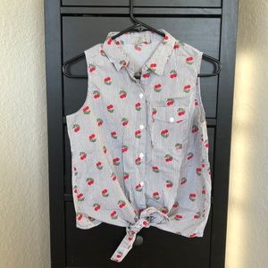 Tie up cherry tank